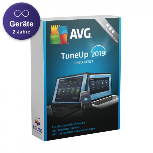 AVG TuneUp 2019 (unlimited PC - 2 Jahre)